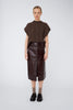 Cable Knit Vest - Brown