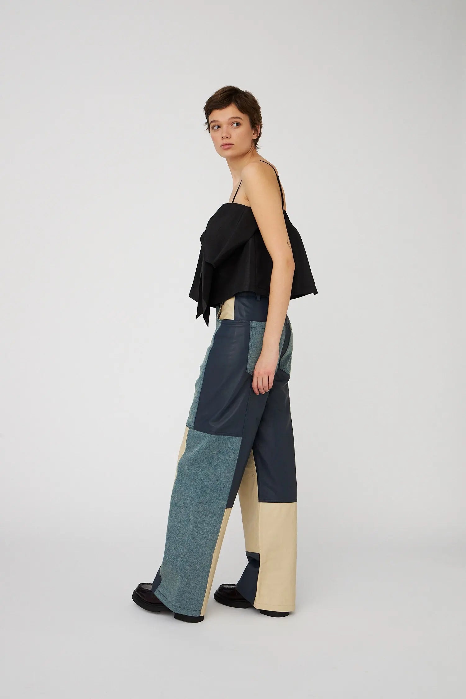 Stella Nova Crispy Bow Top Top 999 Black