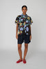 Flowered Cotton Top - Dark Flowers